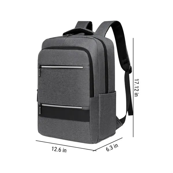 40L Durable Business Backpack W/ Zippered Front Pocket