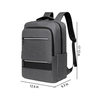 40L Durable Business Backpack W/ Zippered Front Pocket