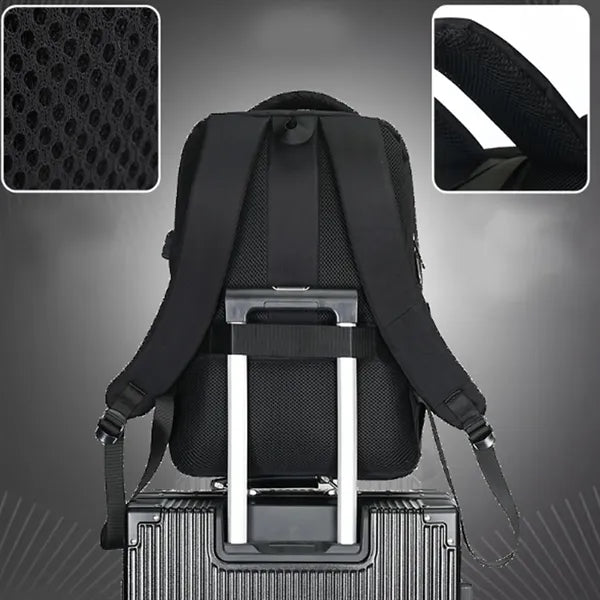 40L Durable Business Backpack W/ Zippered Front Pocket
