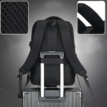 40L Durable Business Backpack W/ Zippered Front Pocket