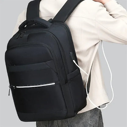 40L Durable Business Backpack W/ Zippered Front Pocket