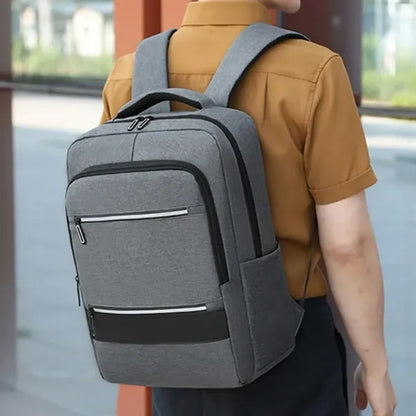 40L Durable Business Backpack W/ Zippered Front Pocket
