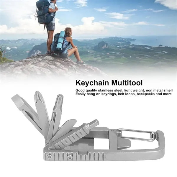 12-in-1 Keychain Multi-Tool