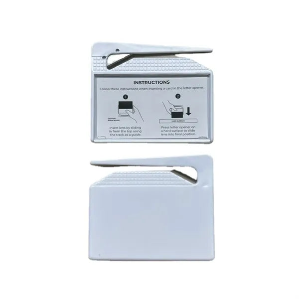 Letter Openers with Business Card Insert