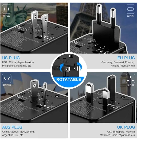 Universal International Travel Power Adapter
