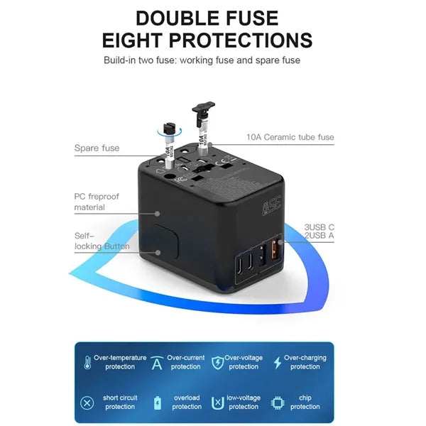 Universal International Travel Power Adapter