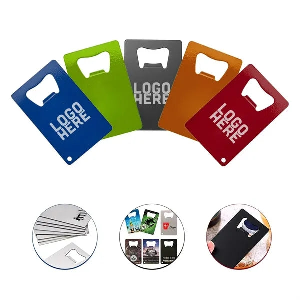 Credit Card-Shaped Bottle Opener