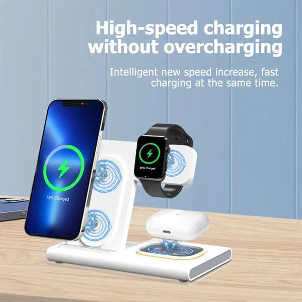 Foldable 4 in 1 Wireless Charger