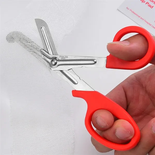 Stainless Steel Trauma Shears with Safety Tip Handle