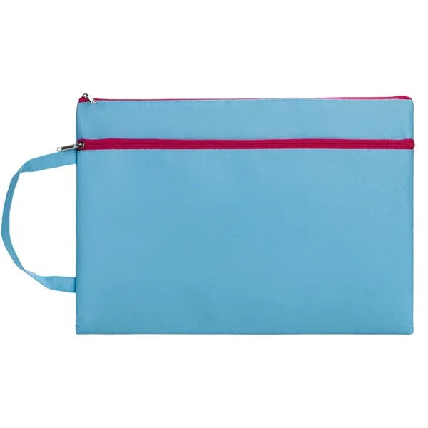 Oxford Fabric A4 File Zipper Bag Document Pouch