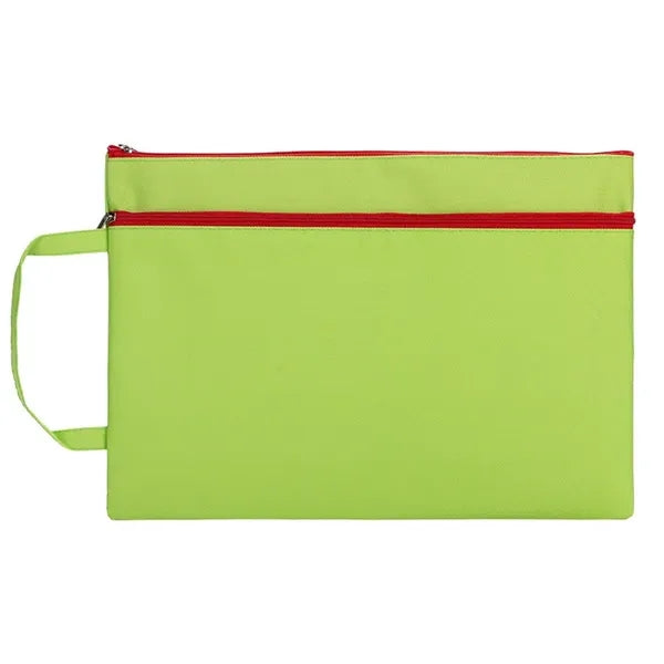 Oxford Fabric A4 File Zipper Bag Document Pouch