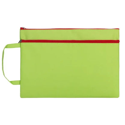 Oxford Fabric A4 File Zipper Bag Document Pouch