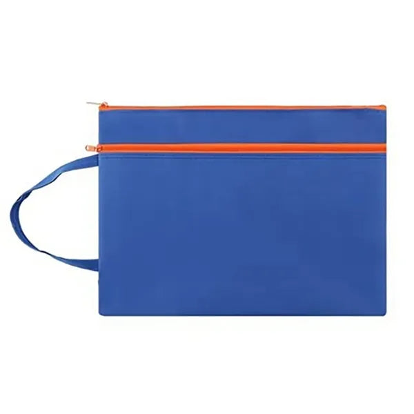 Oxford Fabric A4 File Zipper Bag Document Pouch