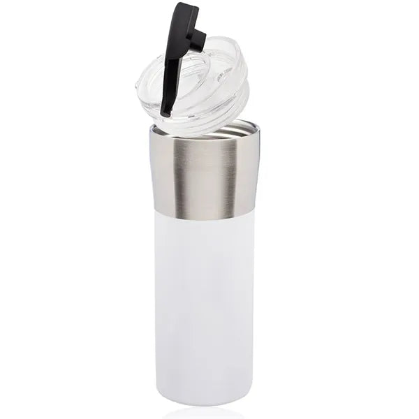 19 oz. Nau Color Grip Travel Mugs with Plastic Lid