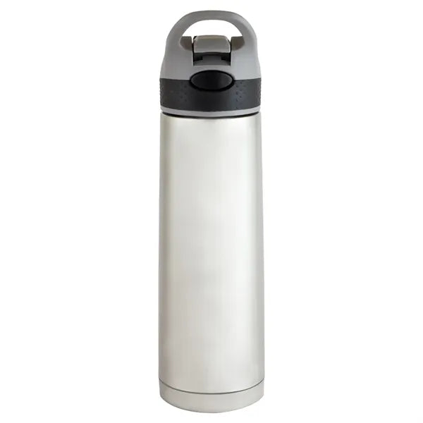 18 oz. Double Wall Stainless Steel Bottles W/ Straw Lid