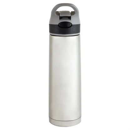 18 oz. Double Wall Stainless Steel Bottles W/ Straw Lid