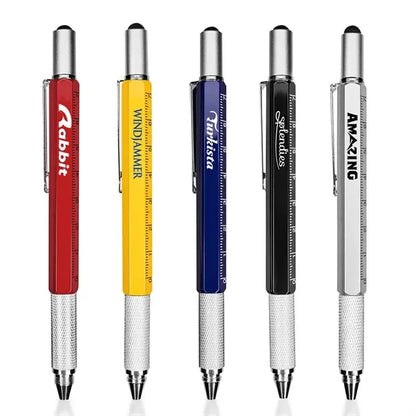 Qnote 6 in 1 Multi Functional Engineer Tool Pen
