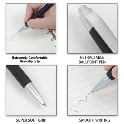 Qnote 1.0mm Midpoint Comfort Grip Ballpoint Pen