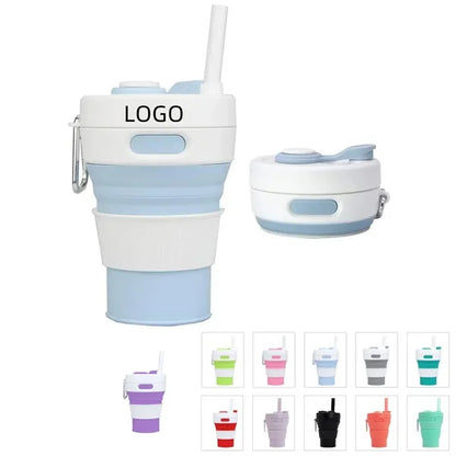 15oz Silicone Collapsible Travel Mug