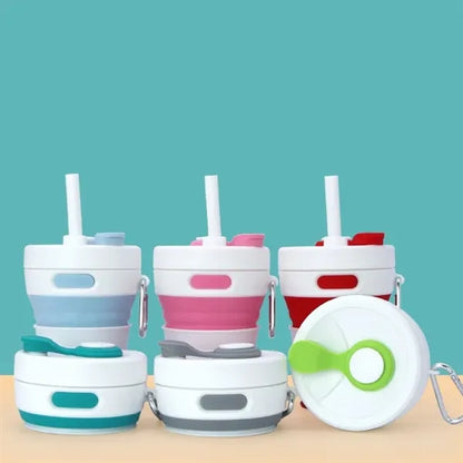 15oz Silicone Collapsible Travel Mug