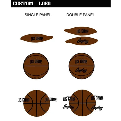 Indoor Game Basketballs -  5, Size 6 and  7