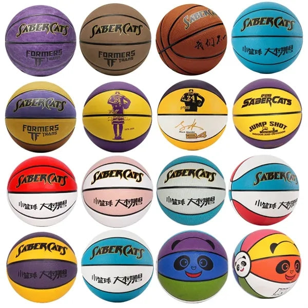 Indoor Game Basketballs -  5, Size 6 and  7