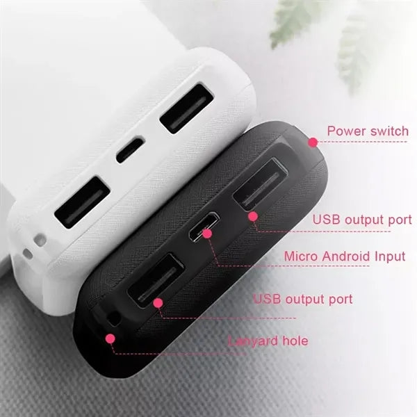 10000mAh Portable Phone Charger Power Bank