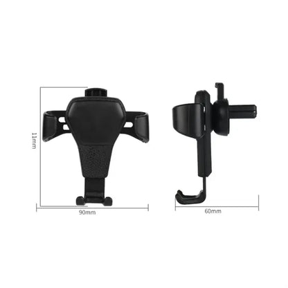 Gravity Car Phone Holder for Air Vent with Auto Lock Design