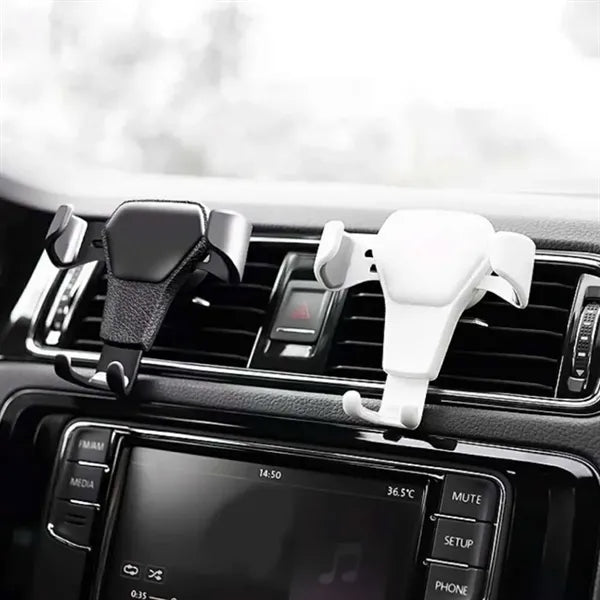 Gravity Car Phone Holder for Air Vent with Auto Lock Design