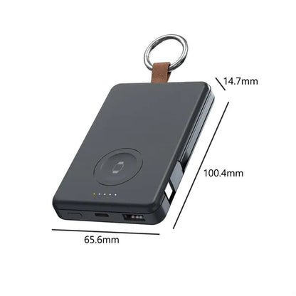 3-in-1 Wireless Power Bank Customizable Luminous Logo
