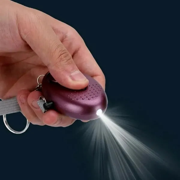 Personal Safety Alarm Keychain W/ Loud Siren and LED Light