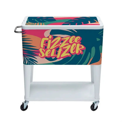 Raise the Bar Cooler, Wrap Graphic & Decals on Lid