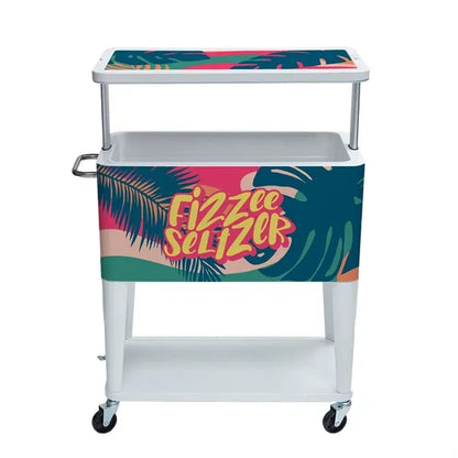 Raise the Bar Cooler, Wrap Graphic & Decals on Lid