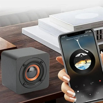 Mini Wooden Retro Portable BT Wireless Speaker