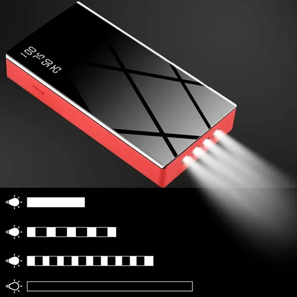 Portable Car Jump Starter W/ Digital Display Power Bank