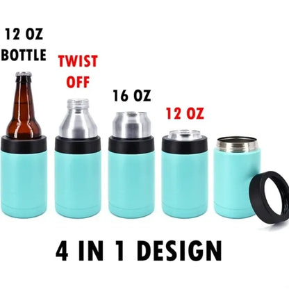 4-in-1 Stainless Steel Vacuum Insulated Cooler Cup