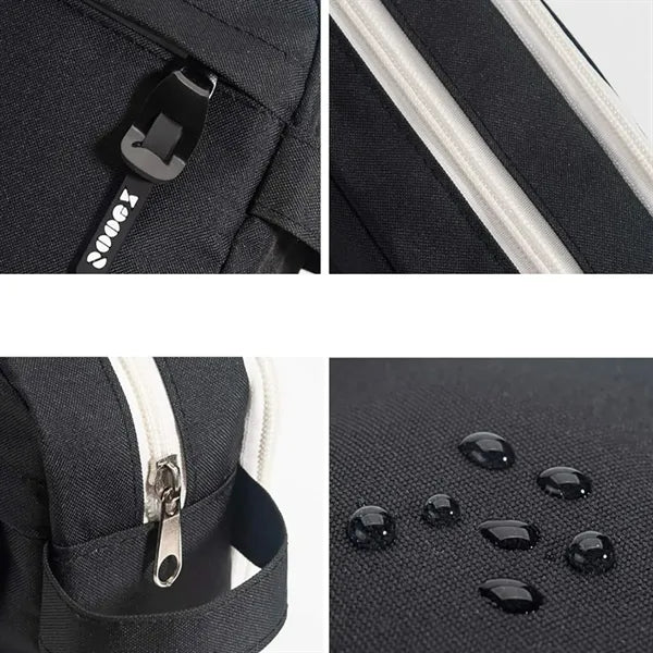 2.5L Cosmetic Organizer Bag W/ Zipper Closure