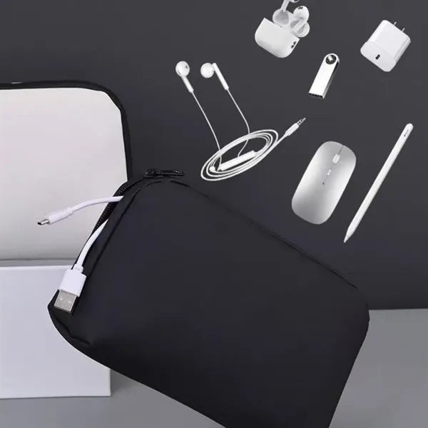 Compact Organizer Bag for Data Cables