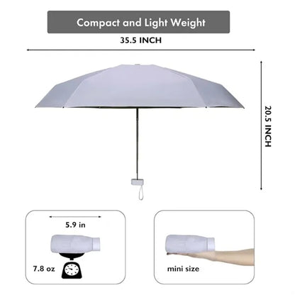 Lightweight UV Protection Umbrella With Purse
