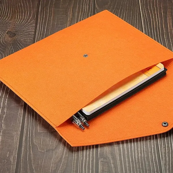 Portable A4 Office Storage Envelopes Felt File  Folders