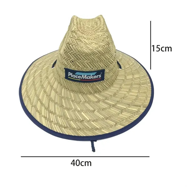 Customized Summer Beach Sun Straw Hats