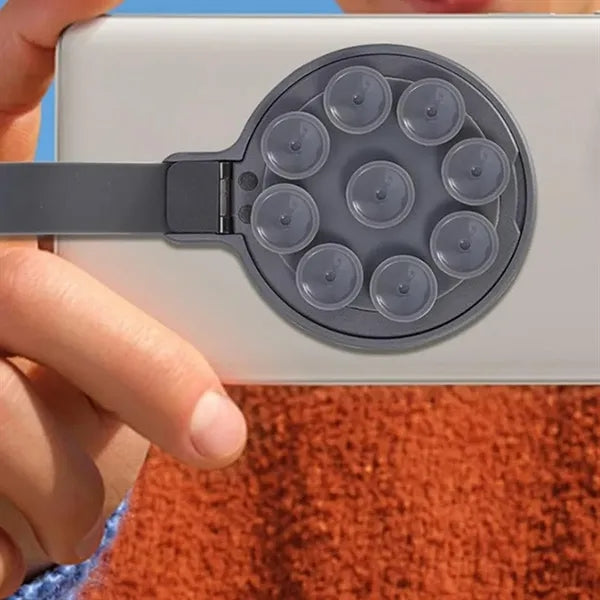 Suction Cup Phone Holder Stand W/ Foldable Support Design