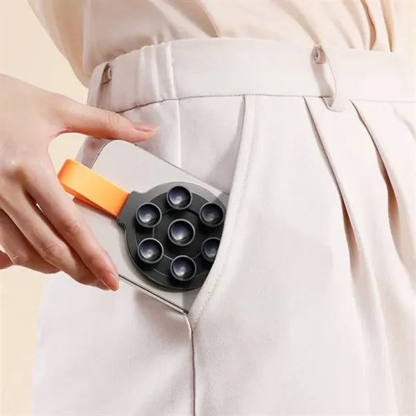 Suction Cup Phone Holder Stand W/ Foldable Support Design