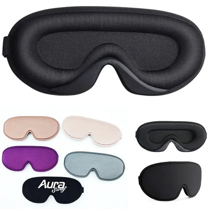 Comfortable Lycra Sleep Mask for Travel and Restful