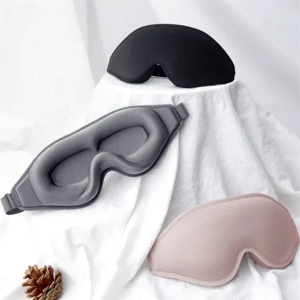 Comfortable Lycra Sleep Mask for Travel and Restful