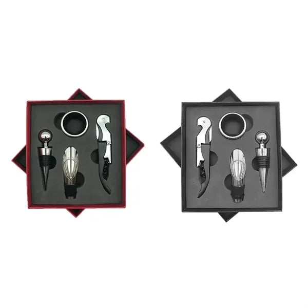 4pcs Stainless Steel Accessory Tool Wine Bottle Opener Set