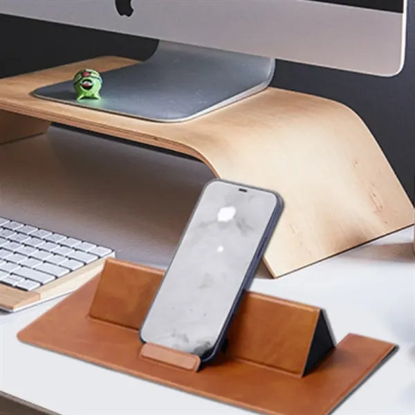 Leather Multi-Angle Adjustable Stand Phones Holders
