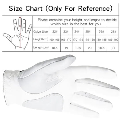 1Pc Left Right Hand Rain Grip Slip-Resistant Golf Gloves