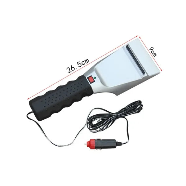 Heatable Car Windshield Ice Scrape