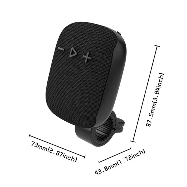 Bluetooth Outdoor Speaker W/ Mounting Clip For Cycling